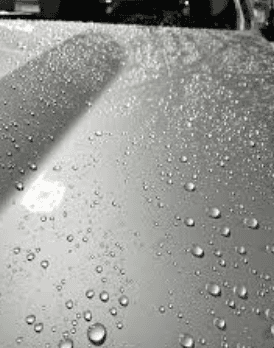 Hydrophobic beading test