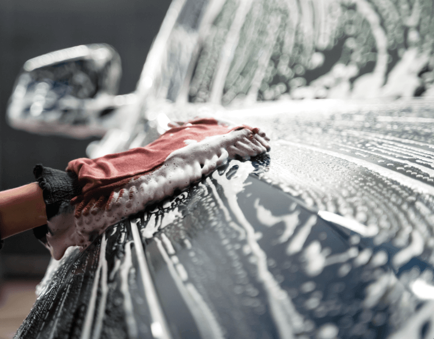 Exterior wash and seal