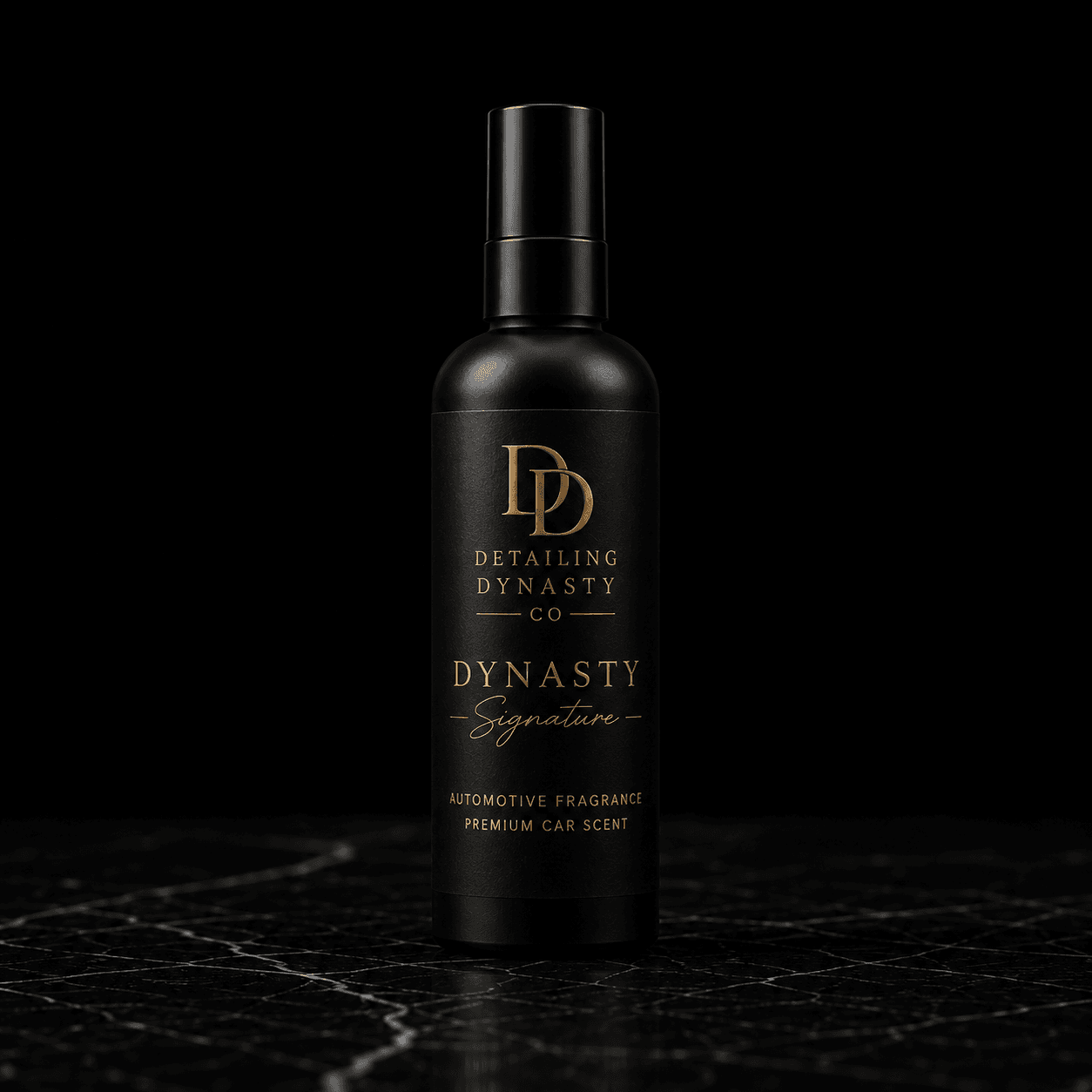 100ml Dynasty Signature automotive fragrance spray bottle